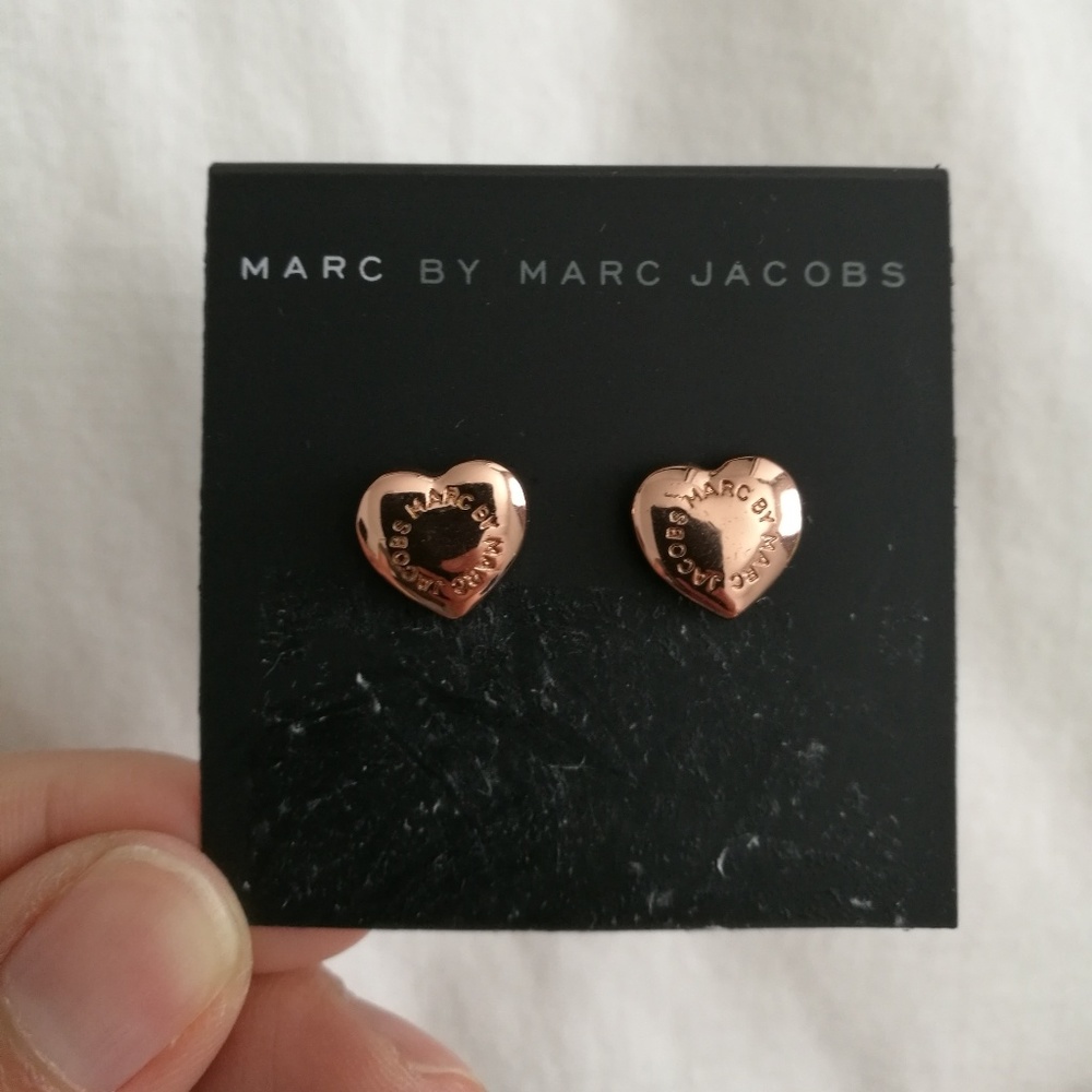 SOLD Marc by Marc Jacobs Rose Gold Stud Earrings